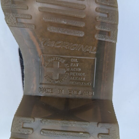 Dr. Martens Farrah 1461 Oxford Black with Gold Glitter | UK 5 / US 7 - Picture 6 of 9